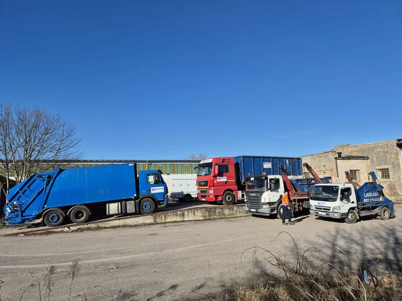 Kontener na odpady bio, gałęzie i liście